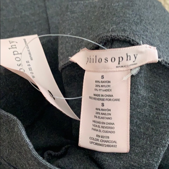 Gray thick Leggings size S - Picture 9 of 10